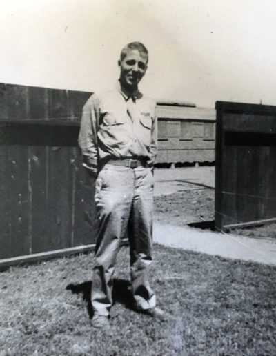 Leo Bundschuh was 17 years old when he enlisted into WWII. He was 20 years old when he was honorably discharged.
