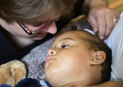“If we can get five smiles out of him a day, we’re good,” Brandy said. The family stopped chemotherapy because it wasn't working, and started a clinical trial for an immunotherapy drug. Tae's health worsened after his first dose and doctors said he only had days to live.